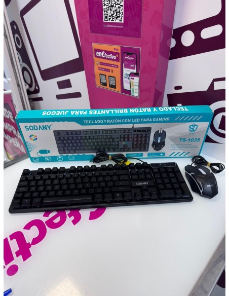 9-9-76518-1-Kit Teclado Y Ratón TS-1035
