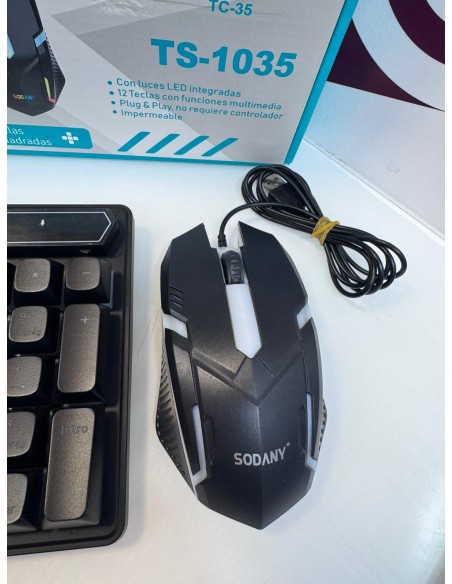 9-9-76518-4-Kit Teclado Y Ratón TS-1035