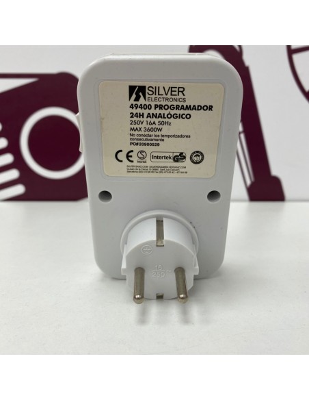 8-8-77071-2-Hogar y complementos Programador de Encendido Silver