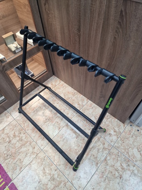 1-1-262499-2-Instrumento Cuerda Gravity Vari-G 7 Soporte De 7 Bajos O Guitarras