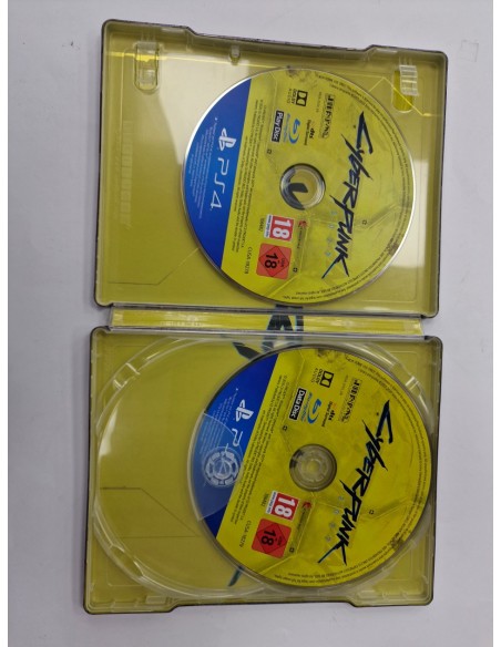 1-1-270712-4-Videojuego PS4 Steelbook Cyberpunk 2077