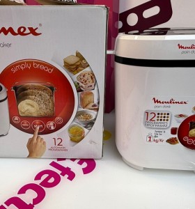 9-9-76589-3-Cocina Panificadora Moulinex 1kg 12 Programas B13-a 610-720w