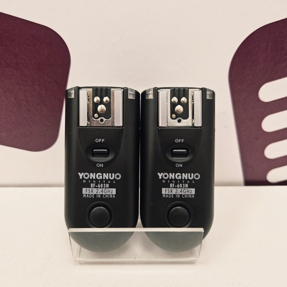 8-8-67919-1-2 unds Disparador inlámbrico YONGNU RF-603N (for Nikon)