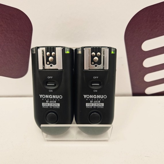 8-8-67919-2-2 unds Disparador inlámbrico YONGNU RF-603N (for Nikon)