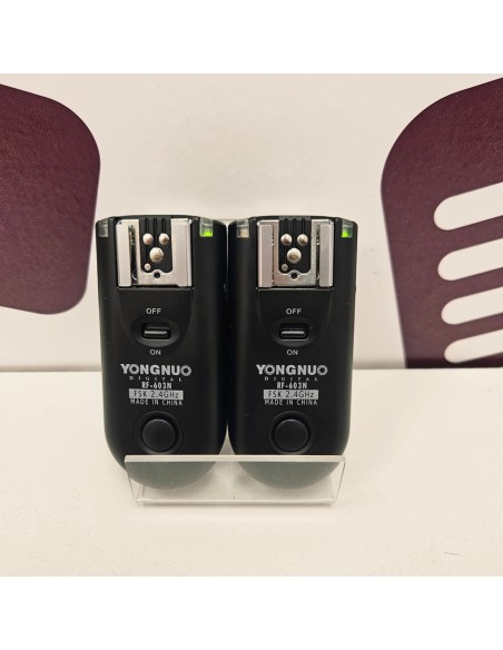 8-8-67919-2-2 unds Disparador inlámbrico YONGNU RF-603N (for Nikon)