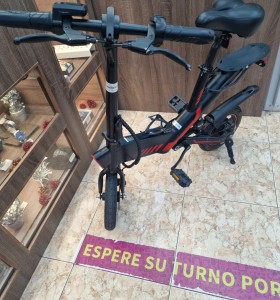 1-1-270785-1-Bicicleta Electrica Mini Roja Negra Y1S