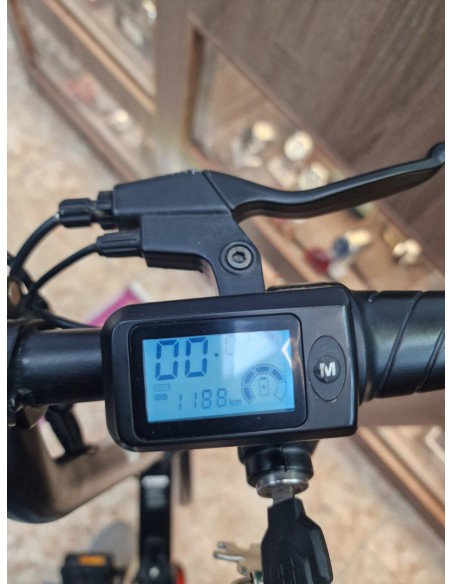 1-1-270785-3-Bicicleta Electrica Mini Roja Negra Y1S