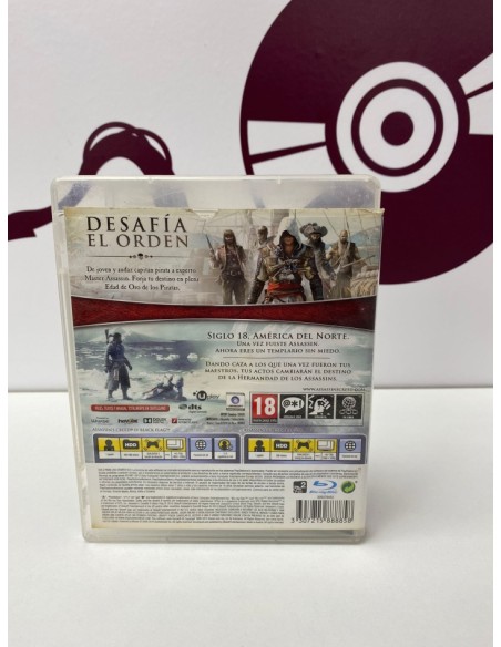 8-8-77098-3-Videojuego PS3 Assassin's Creed IV: Black