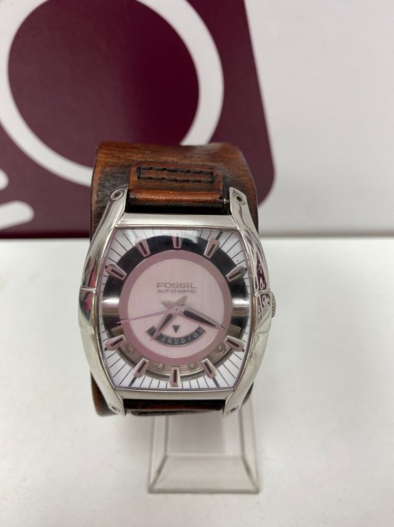 8-8-77115-2-Reloj pulsera caballero Fossil Arkitekt Automatic. 