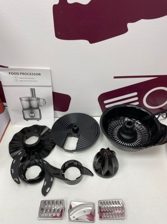 8-8-77129-2-Hogar cocina procesador de alimentos Quality 6 en 1 NUEVA