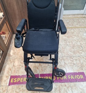 1-1-270781-1-Silla De Ruedas Electrica Negra 2 Motores 250W