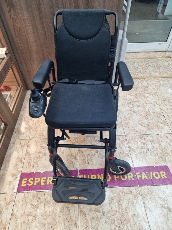 1-1-270781-1-Silla De Ruedas Electrica Negra 2 Motores 250W