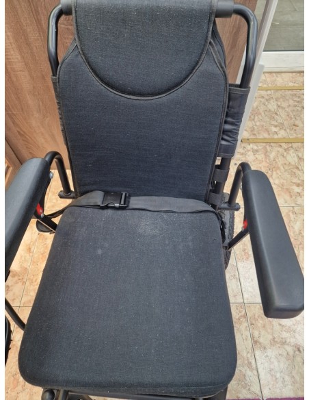 1-1-270781-2-Silla De Ruedas Electrica Negra 2 Motores 250W