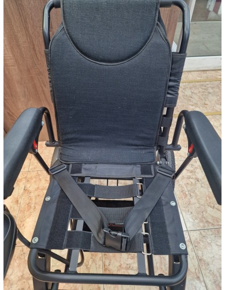 1-1-270781-3-Silla De Ruedas Electrica Negra 2 Motores 250W