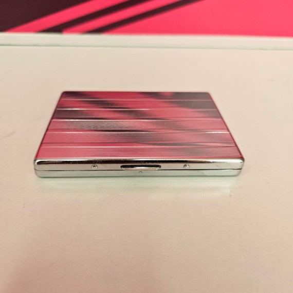 8-8-77171-2-Pitillera plateada metálica