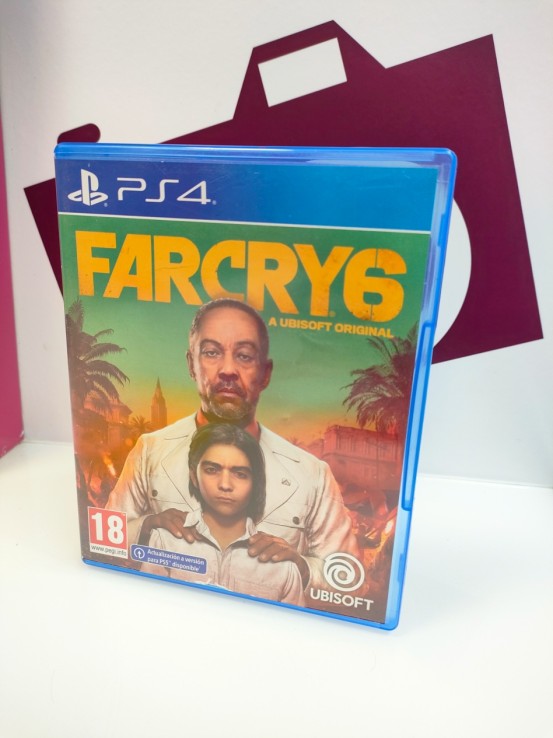 9-9-76761-1-Videojuego PS4 farcry6 a ubisoft original 