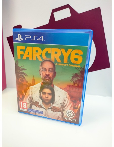 9-9-76761-1-Videojuego PS4 farcry6 a ubisoft original 