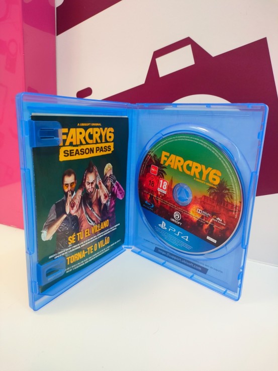 9-9-76761-2-Videojuego PS4 farcry6 a ubisoft original 