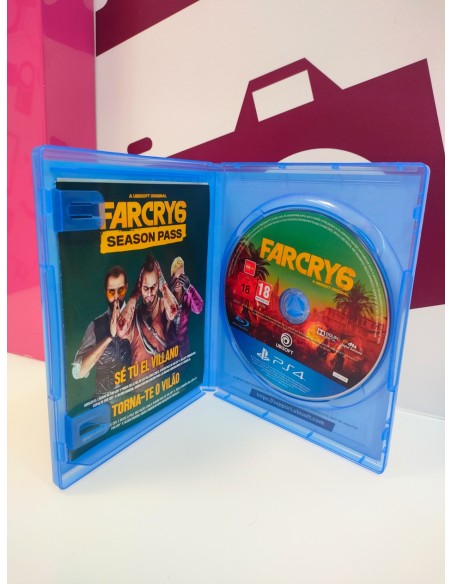 9-9-76761-2-Videojuego PS4 farcry6 a ubisoft original 