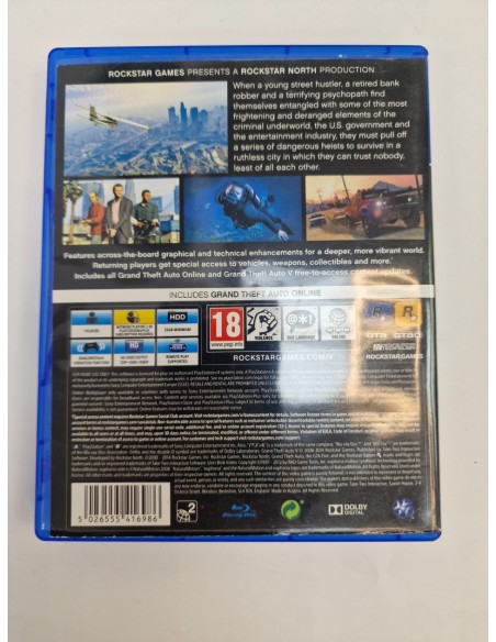 1-1-270869-4-Videojuego PS4 GTA V