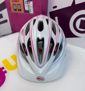 9-9-76736-1-Casco ciclismo crossfire 50-57cm blanco y rosado