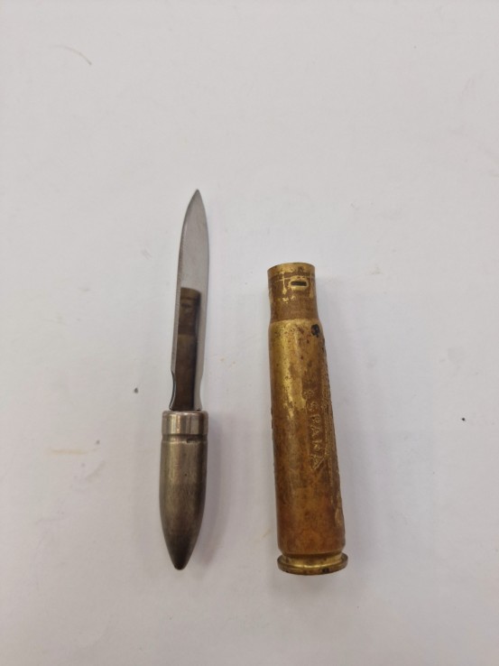 1-1-270930-3-Coleccionismo Navaja Con Forma De Bala Vintage 1936