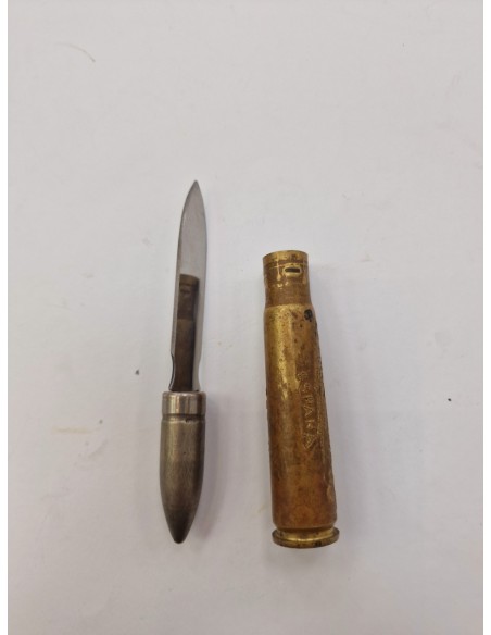 1-1-270930-3-Coleccionismo Navaja Con Forma De Bala Vintage 1936