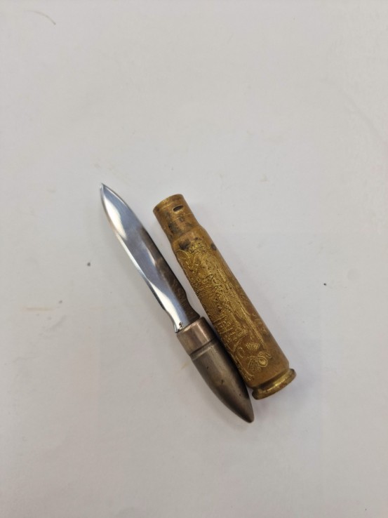 1-1-270931-4-Coleccionismo Navaja Con Forma De Bala Vintage 1936