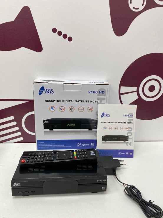 8-8-77230-1-Receptor satélite Receptor Satélite Digital IRIS 2100 HD. 