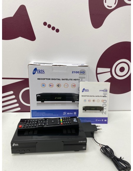 8-8-77230-1-Receptor satélite Receptor Satélite Digital IRIS 2100 HD. 