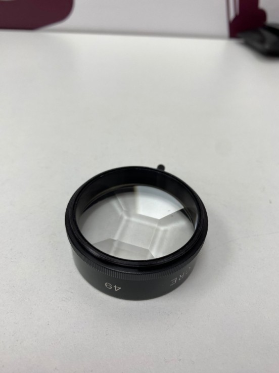 8-8-77271-3-Complementos ópticos filtro de lente CRE de 49 mm