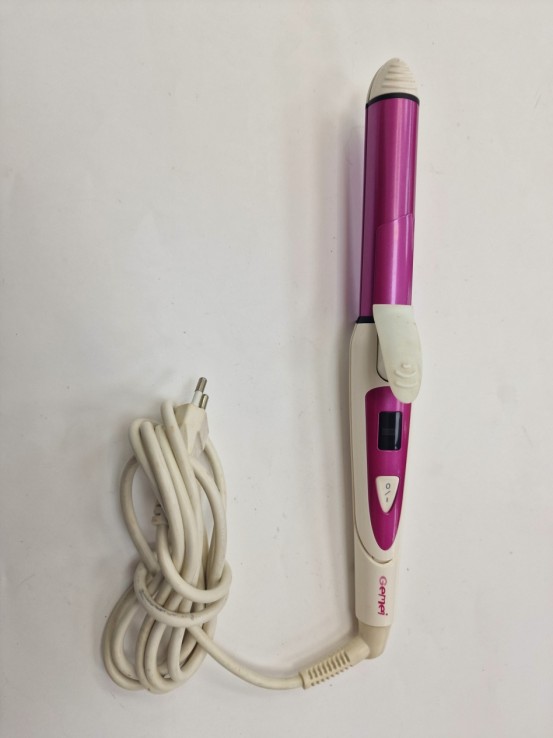 1-1-270913-1-Plancha Pelo Gemei Blanca Y Fucsia