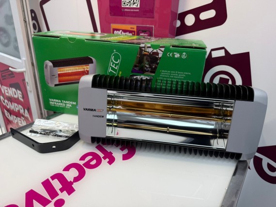 9-9-76615-4-Calefactor De Terraza varma electric tanden infrared irk ipx5 1500-2000 (sin uso)w 