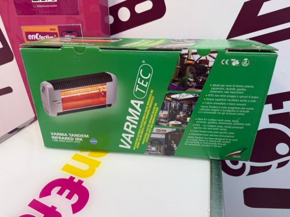9-9-76615-7-Calefactor De Terraza varma electric tanden infrared irk ipx5 1500-2000 (sin uso)w 