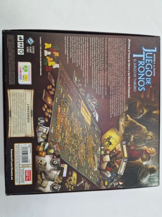 1-1-271017-2-Juego Rol Estrategia Juego De Tronos El Juego De Tablero 2a Edicion