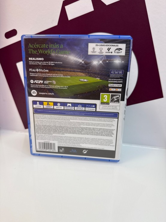 9-9-76820-3-Videojuego PS4 fc 24