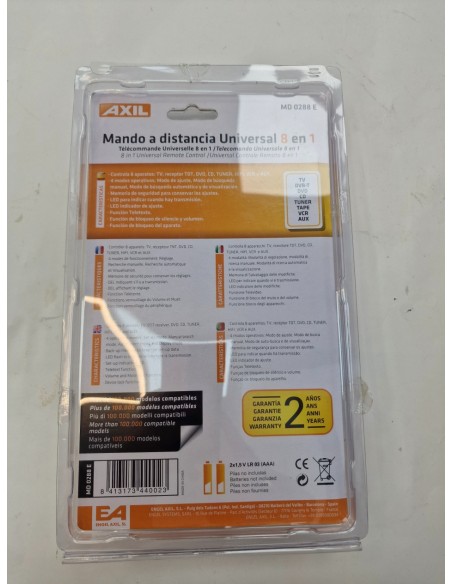 1-1-270965-2-Mando A Distancia Axil Md 0288 E