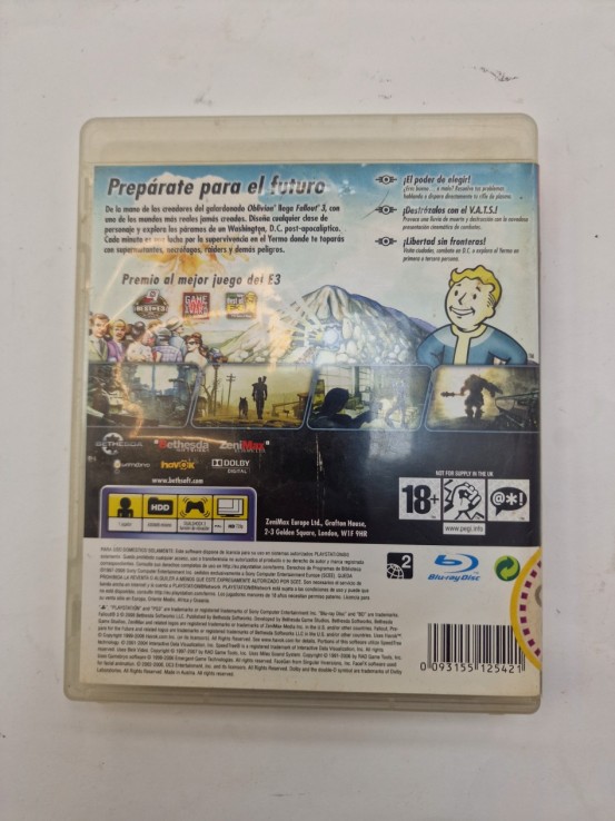 1-1-271043-2-Videojuego PS3 Fallout 3