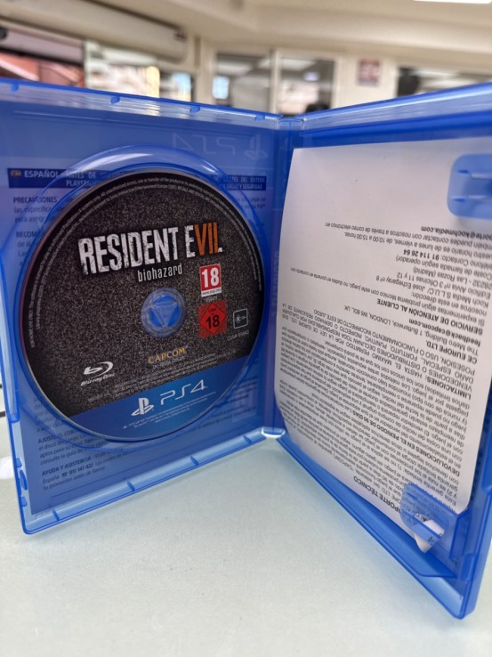 8-8-75110-3-Videojuego PS4 Resident Evil biohazard