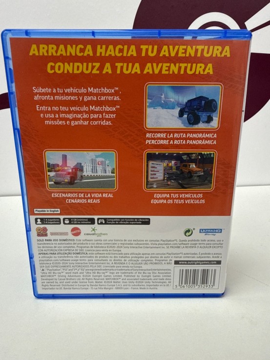 8-8-75107-3-Videojuego PS5 Drivind Adventures Matchbox