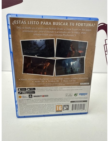 8-8-75106-3-Videojuego PS5 Uncharted Coleccion legado de los ladrones