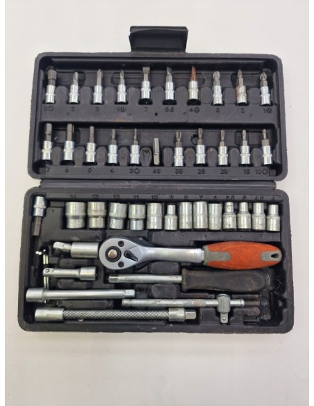 1-1-269682-1-Destornillador Carraca 46 Piezas