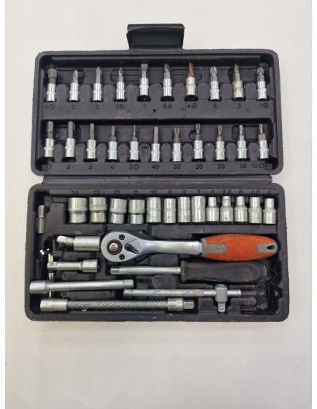 1-1-269682-2-Destornillador Carraca 46 Piezas