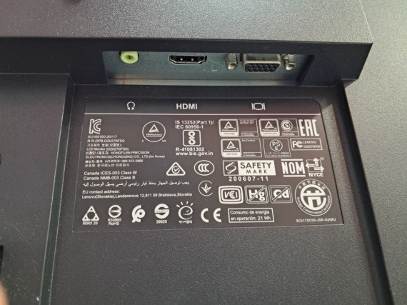 6-6-168369-2-Monitor LED Lenovo D27 30