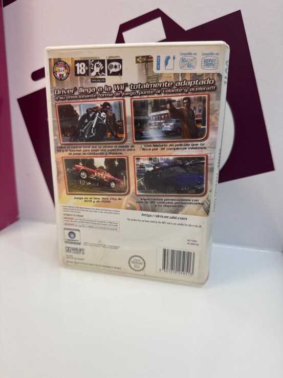 9-9-76910-3-Videojuego Wii Driver