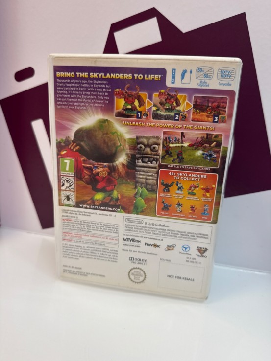 9-9-76907-3-Videojuego Wii Skylanders Giants