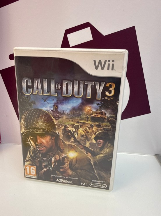 9-9-76903-1-Videojuego Wii Call of duty 3