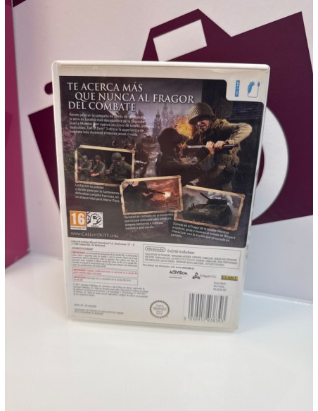 9-9-76903-3-Videojuego Wii Call of duty 3