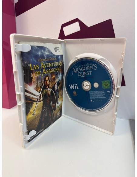 9-9-76905-2-Videojuego Wii El señor de los anillo las aventuras de aragon 