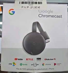 7-7-86387-1-TV y vídeo Chromecast Google TV 2nd Generación 